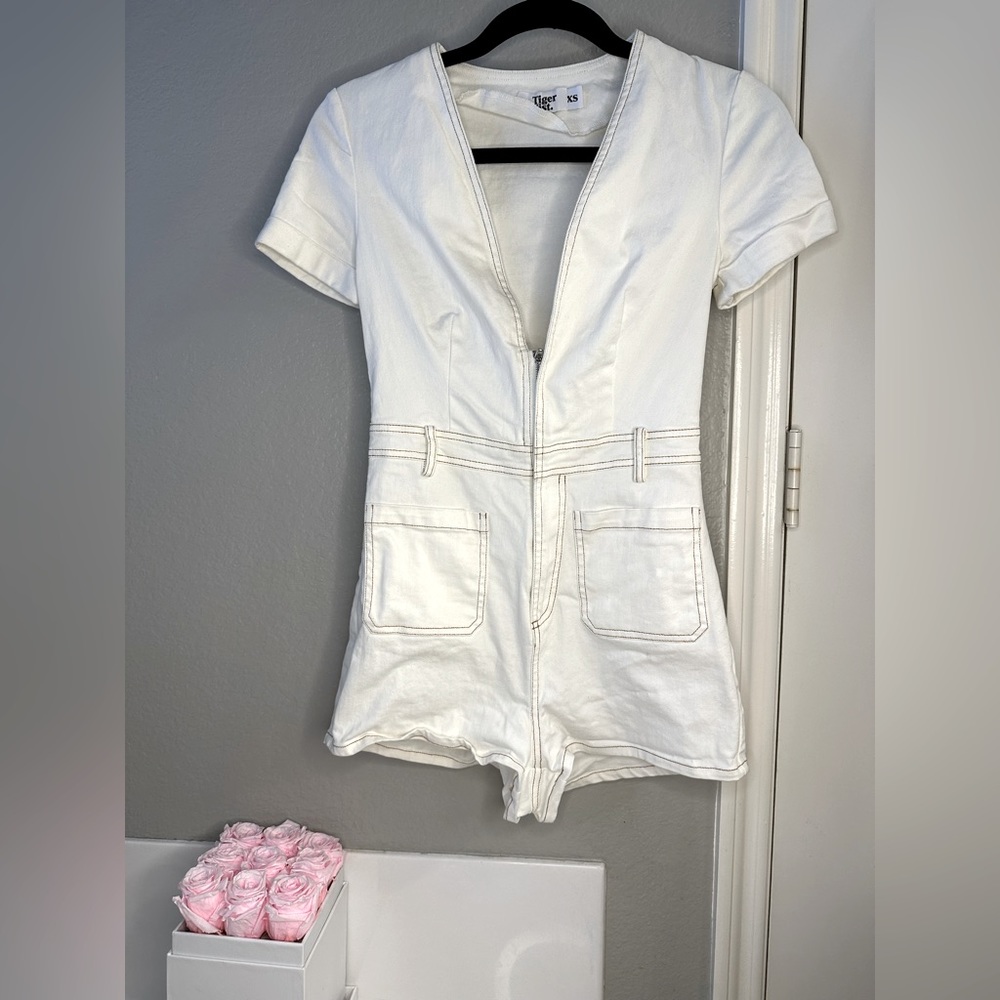 Tiger Mist Drew Playsuit XS